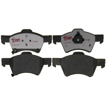 R/M Brakes BRAKE PADS OEM OE Replacement Hybrid Technology EHT857